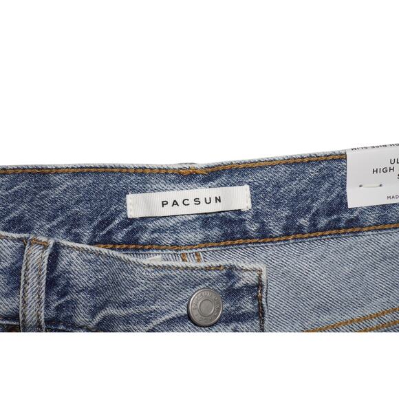 Zara Classic Mom Fit High-Rise Ankle Jeans - Light Gray (Size 38 / US 6) 👖NWT - Picture 5 of 11